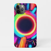 Neon Vortex von Lichtkunst Case-Mate iPhone Hülle (Rückseite)