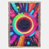 Neon Vortex von Lichtkunst Decke (Vorderseite Vertikal)