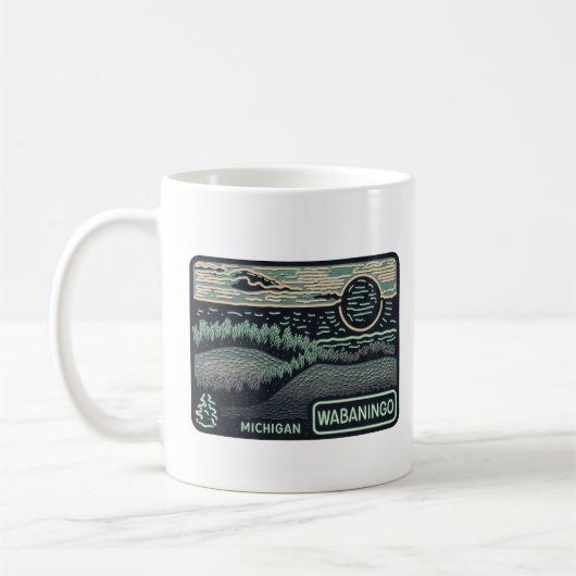 Neon Wabaningo Michigan Kaffeetasse (Links)