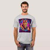 Neon Warrior Power Art T-Shirt (Vorne ganz)