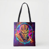 Neon Warrior Power Art Tasche (Vorderseite)