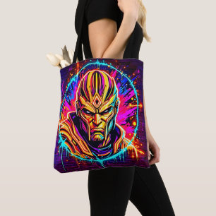 Neon Warrior Power Art Tasche