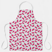 Neon Watermelon auf Samen-Muster Schürze (Vorderseite)