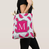 Neon Watermelon on Seeds Pattern Tasche (Von Nahem)