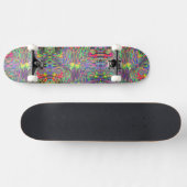 Neon Waves Skateboard (Horizontal)