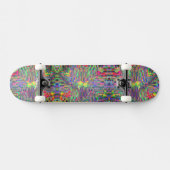 Neon Waves Skateboard (Horizontal)