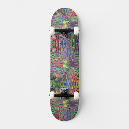 Neon Waves Skateboard (Vorderseite)