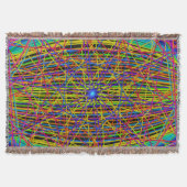 Neon Web Fractal Decke (Vorderseite)