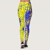 Neon Web Leggings (Rückseite)