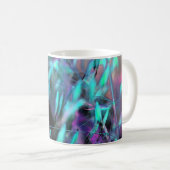 Neon Weedscape Kaffeetasse (VorderseiteRechts)