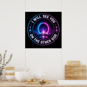 Neon-Welten und Portale Poster (Küche)