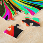 Neon Whirlpool Galaxy Puzzle (Seite)