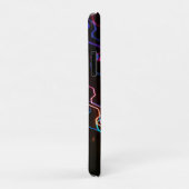 Neon Wiggle Wave Case-Mate iPhone Hülle (Hinten/Rechts)