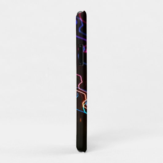 Neon Wiggle Wave Case-Mate iPhone Hülle (Hinten/Rechts)