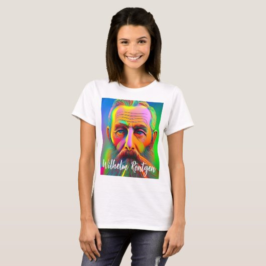 Neon Wilhelm Röntgen T-Shirt (Vorne ganz)