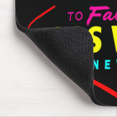 Neon-willkommene vektorgraphik Mousepad #1 (Ecke)