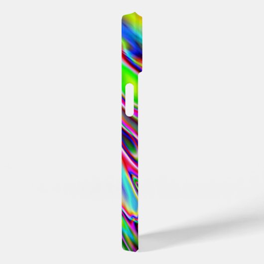 Neon Wirbel Digitales Kunstdesign Case-Mate iPhone Hülle (Rückseite / Rechts)