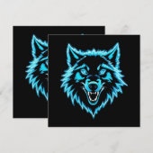 Neon Wolf (Vorne/Hinten)