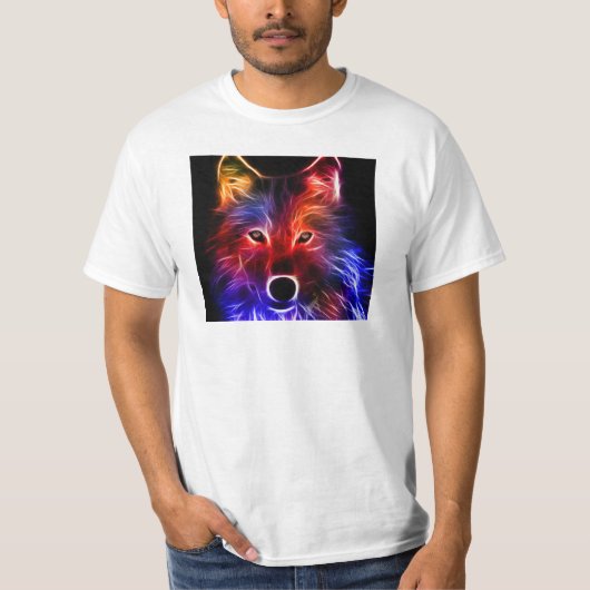 NEON WOLF T-Shirt (Vorderseite)