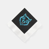 Neon WolfNeon Wolf Serviette (Ecke)