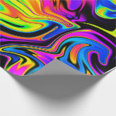 Neon Wrapping Paper Geschenkpapier (Ecke)