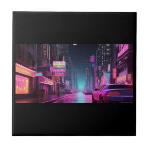 Neon Wunderland Fliese