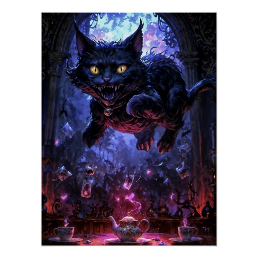 Neon-Wunderland Poster (Vorderseite)