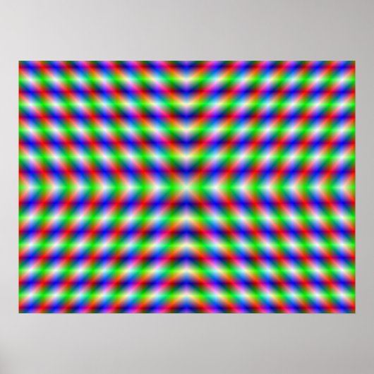 Neon X Poster (Vorne)