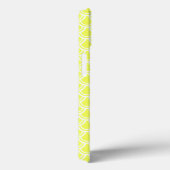 Neon Yellow Fish Sctern Muster iPad Air Hüllen (Rückseite / Rechts)