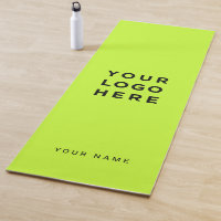 Neon Yellow Green Business Logo Name Instagram