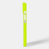 Neon Yellow, High Visibility Case-Mate iPhone Hülle (Rückseite / Links)