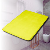 Neon Yellow Solid Color | Classic Badematte