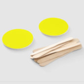 Neon Yellow Solid Color | Classic Fächer (Non-assembled)
