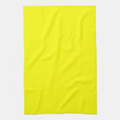 Neon Yellow Solid Color | Classic Geschirrtuch (Vertikal)