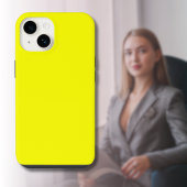 Neon Yellow Solid Color | Classic iPhone Hülle