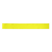 Neon Yellow Solid Color Satinband (Vorderseite)