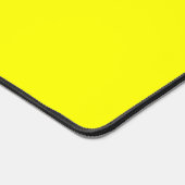 Neon Yellow Solid Color Schreibtischunterlage (Ecke)