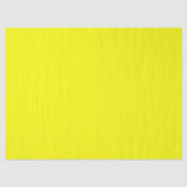 Neon Yellow Solid Color Seidenpapier (Vorderseite)