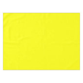 Neon Yellow Solid Color Tischdecke (Vorderseite (Horizontal))