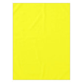 Neon Yellow Solid Color Tischdecke (Vorderseite)
