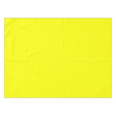 Neon Yellow Solid Color Tischdecke (Vorderseite (Horizontal))