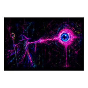 Neon-Zauberer Poster
