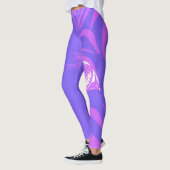 Neon-Zebra-Muster-Mode-Leggings Leggings (Links)