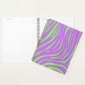 Neon-Zebra-Muster-Terminplaner-Organizer Planer (Anzeige)