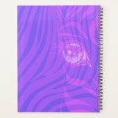 Neon-Zebra-Muster-Terminplaner-Organizer Planer (Rückseite)