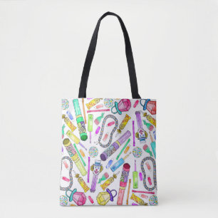 Neonachtziger jahre Neunzigerjahre Retro lustiges Tasche