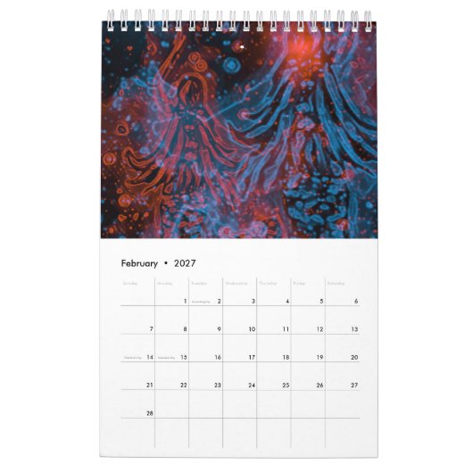 Neonadler Kalender (Feb 2027)