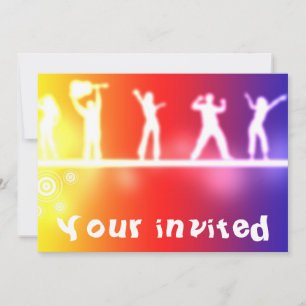 neonale Party Einladung
