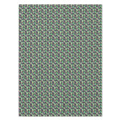 NeonAquarell-Kakteen im Topf-Muster Tischdecke (Vorderseite)