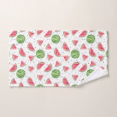 NeonAquarell-Wassermelone-Muster Badhandtuch Set (Handtuch)